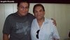 Dedé Santana com Edvan Alves discotecário da Rural FM